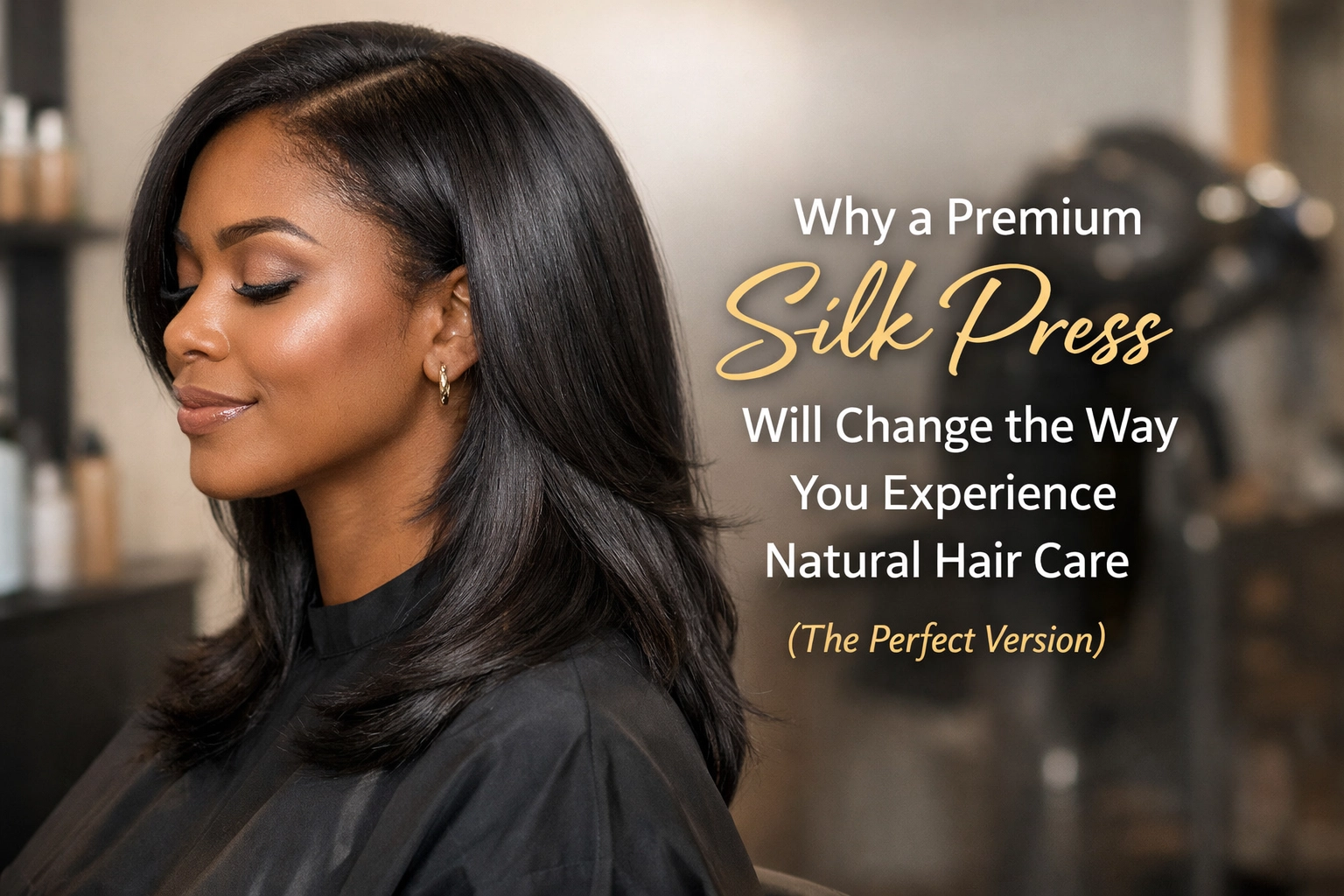 Why a Premium Silk Press Will Change the Way You Experience Natural Hair Care